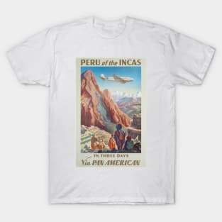 Vintage Poster Peru of the Incas T-Shirt